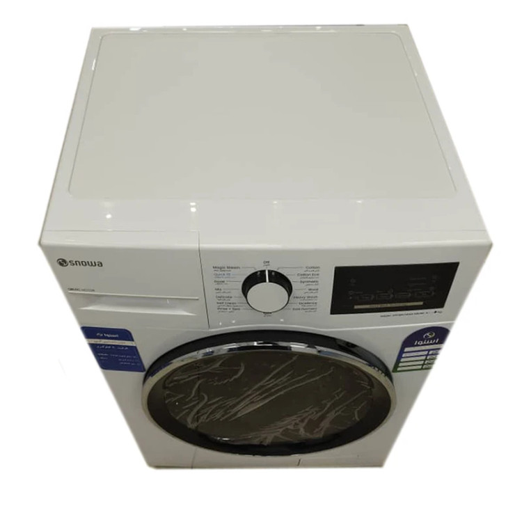 ماشین لباسشویی 8 کیلوگرم اتوماتیک اسنوا مدل SWM-A81W